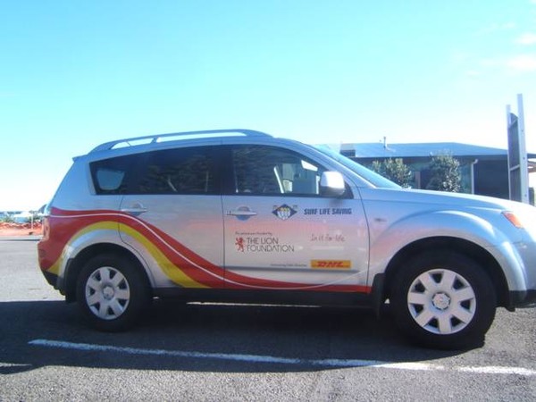 Taranaki Surf Life Saving�s new vehicle funded by The Lion Foundation.